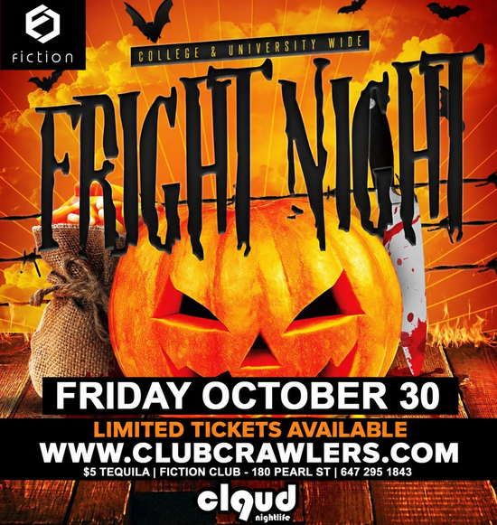 FRIGHT NIGHT 2026 @ FICTION NIGHTCLUB | OFFICIAL MEGA PARTY!